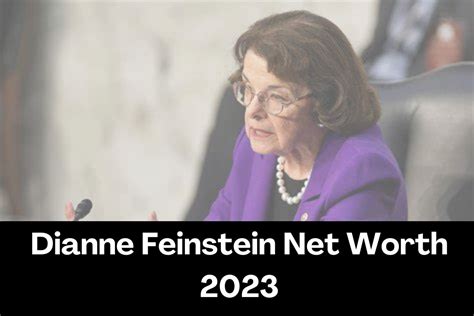 Dianne Feinstein Net Worth 2024 – Bio, Career, Age, Height, Family ...