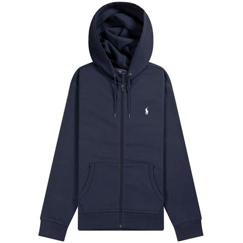 Polo Ralph Lauren Classic Full Zip Hooded Sweat Navy