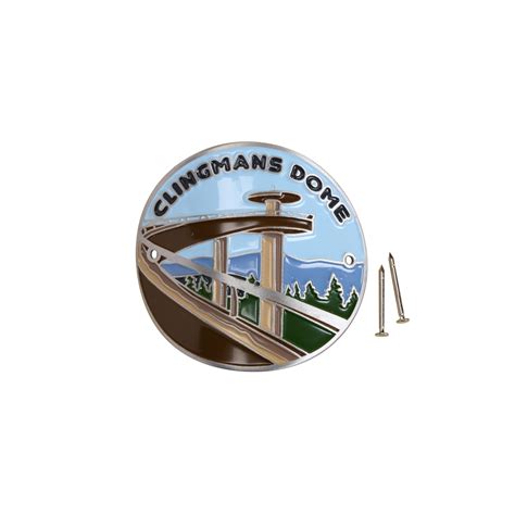 Clingmans Dome Hiking Medallion Gsma