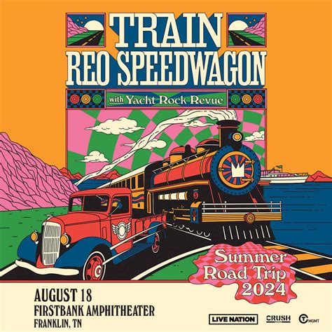 Train And REO Speedwagon Summer Road Trip 2024 With Special Guest Yacht