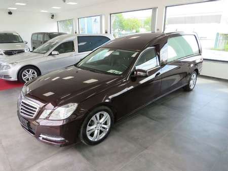 MERCEDES CLASSE E Cdi Stolle Bestattungswagen Leichenwagen Occasion