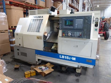 10 Chuck Okuma Model LB 15M Mark II 3 Axis CNC Lathe 1995