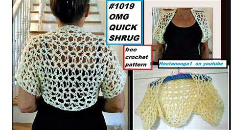 Crochet Bolero Free Pattern Tutorial