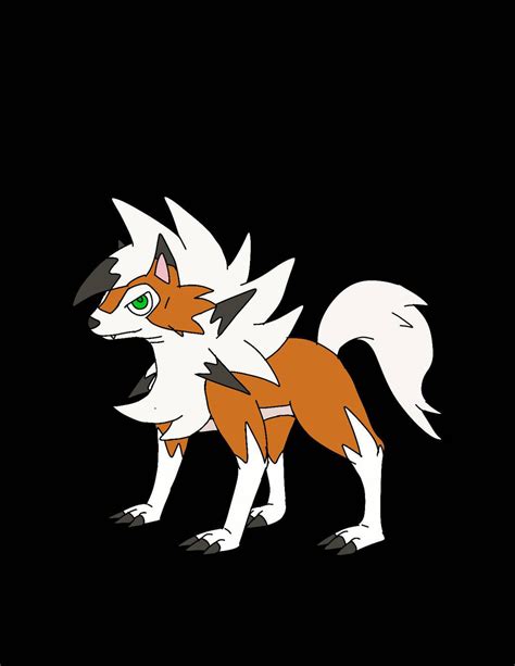 Lycanroc Dusk Form By Fakemonz0 On Deviantart