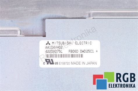 MITSUBISHI ELECTRIC AA104VH02 RGB Automatyka Centrum Automatyki