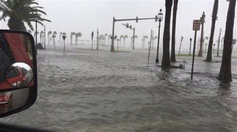 Hurricane Matthew Lashes Coast Of Florida Jacksonville In Its Sights