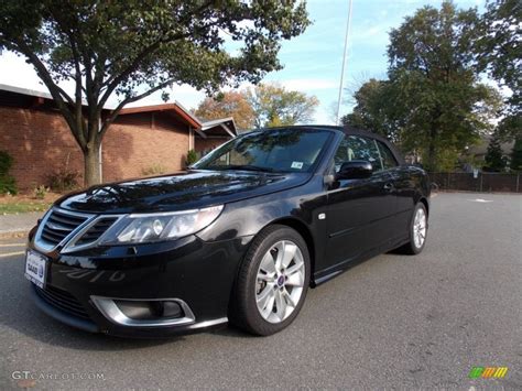 2010 Jet Black Metallic Saab 9 3 Aero Convertible 87029137 GTCarLot