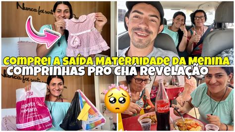 VLOGANDO NA RUA ALMOÇAMOS EM FAMÍLIA COMPRINHAS PRO CHÁ REVELAÇÃO