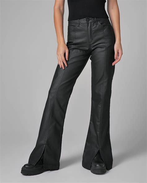 Riachuelo Calça Black Jeans Resinada Feminina Preto AK by Riachuelo