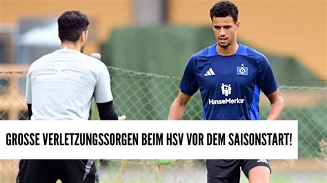 GROSSE VERLETZUNGSSORGEN BEIM HSV Baumgarts Taktische Umstelllung