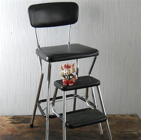 Vintage Cosco Step Stool Chair