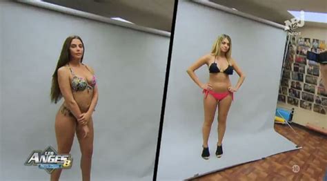 Naked Melanie da Cruz in Les anges de la télé réalité