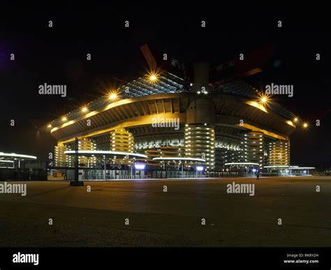 Milan san siro stadium outside hi-res stock photography and images - Alamy