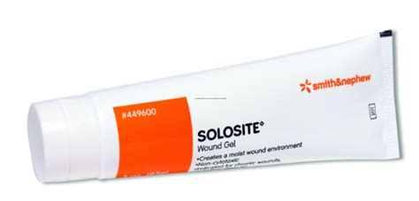 solosite wound gel  smith nephew