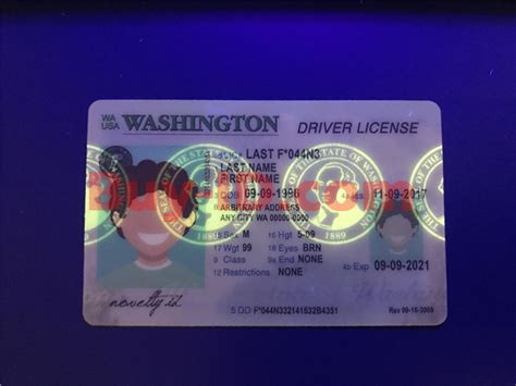 Washington Id Washington State Id Card Fake Id Maker Buy