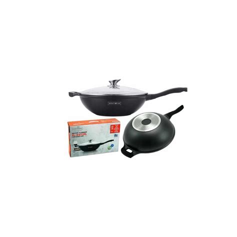 Tigaie Wok Cu Capac Royalty Line RL BW32 ML 32 Cm EMAG Ro