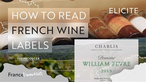 How To Read A French Wine Label - Wine Technique