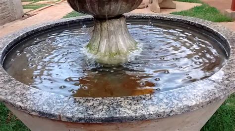 Fonte de água para jardim YouTube