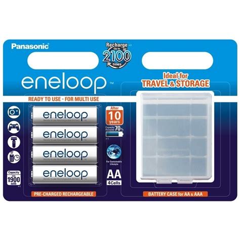 Zestaw Akumulatorów Panasonic Eneloop R6 Aa 2000mah 4 Sztuki