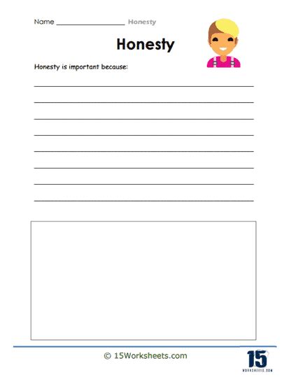 Honesty Worksheets 15