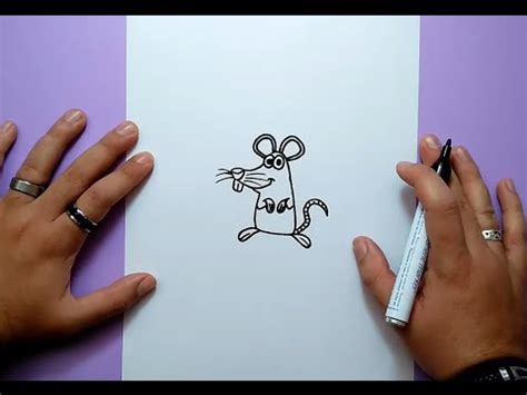 Como Dibujar Un Raton Paso A Paso 10 How To Draw A Mouse 10 YouTube