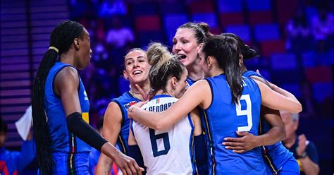 Ranking Aggiornato Del Volley Femminile E Risultati Italia Nella Week 3