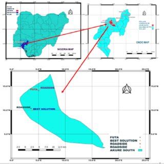 Study area map of Ondo State, Nigeria | Download Scientific Diagram