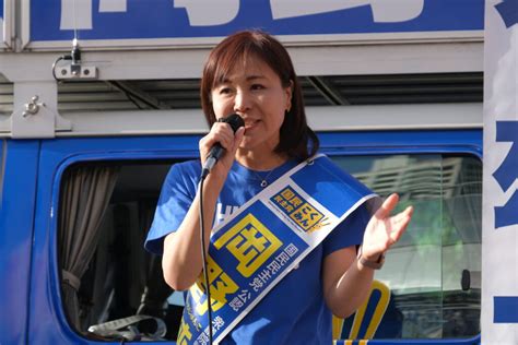 【千葉5区】「浦安、市川で暮らす人たちの声を国政に届けたい」岡野純子候補が玉木代表らと演説 新・国民民主党 つくろう、新しい答え。