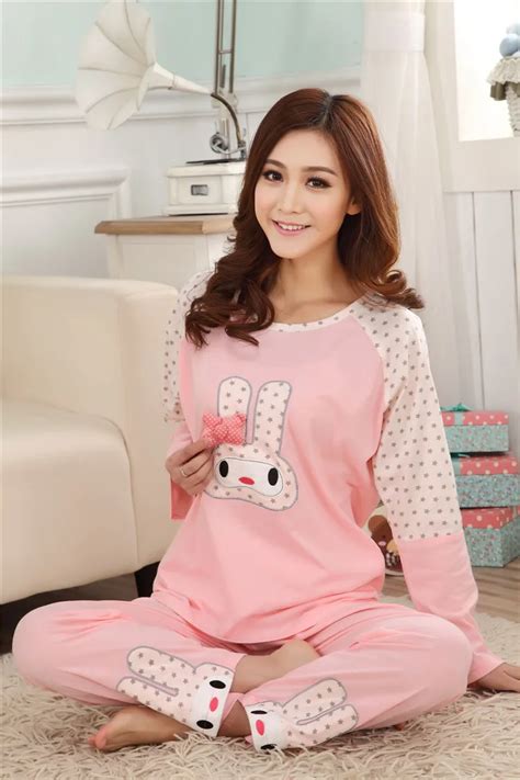 Cute Sleepwear Women Pajama Sets Women Cat Print Short Sleeve Round