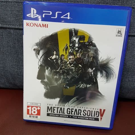 Ps4 潛龍諜影5：原爆點幻痛 合輯 中文版實體光碟 電玩遊戲相關 電玩、電腦遊戲軟體 Playstation在旋轉拍賣