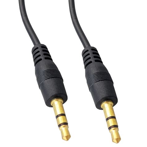 3.5mm Stereo Jack to 3.5mm Jack Cable Audio Auxiliary Lead