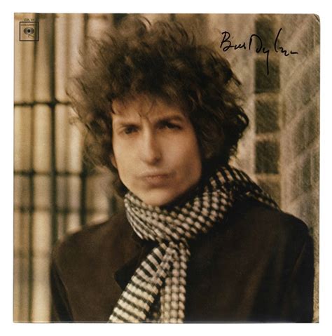 Lot Detail Bob Dylan Signed Double Album Blonde On Blonde