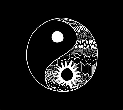 Baggrunde 1440x1280 Px Yin Og Yang 1440x1280 Goodfon 1306245