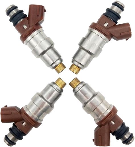 Amazon Germban 23250 75050 4pcs Set Fuel Injectors 2 Holes