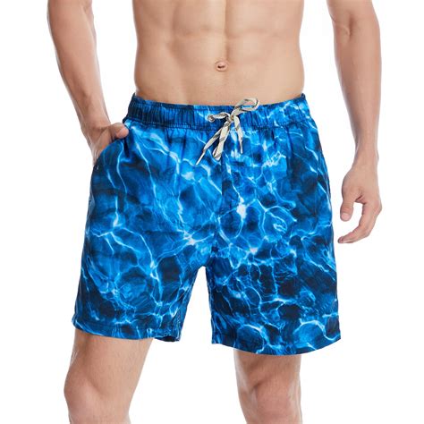 Cllios Mens Swim Trunks Quick Drying Beach Swim Shorts For Men Summer