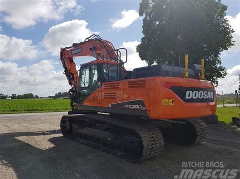 Doosan DX 300 LC 5 Uthyres 2019 Sweden Used Crawler Excavators