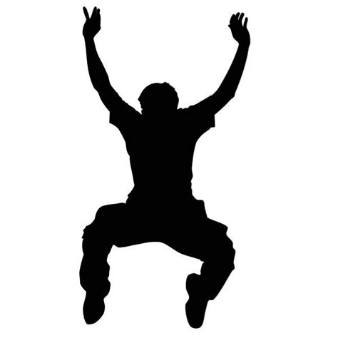 Jumping Dancer Silhouette at GetDrawings | Free download