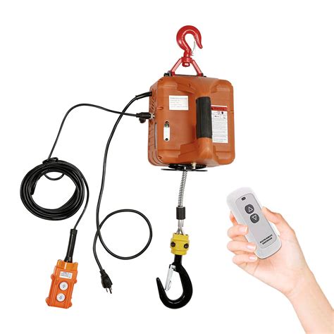 BEAMNOVA 3 in 1 Electric Hoist Winch,1100lbs 1500W Portable Power Winch ...