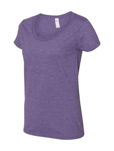 Gildan Softstyle Women S Deep Scoop Neck T Shirt L Walmart