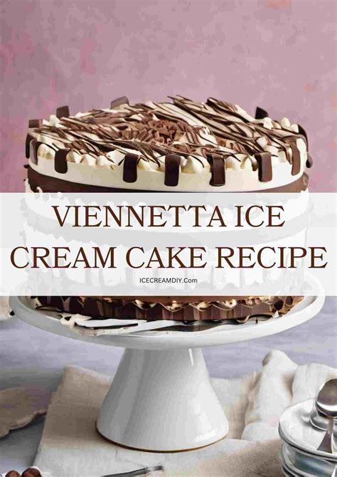 Viennetta Ice Cream Cake Recipe [Easy, Homemade] - Ice Cream DIY | Ice ...