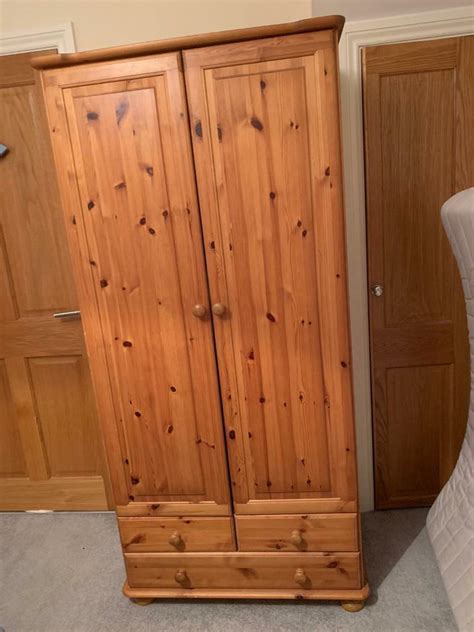 Solid Pine Wardrobe | in Penenden Heath, Kent | Gumtree