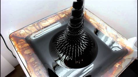 Ferrofluid Sculpture - YouTube