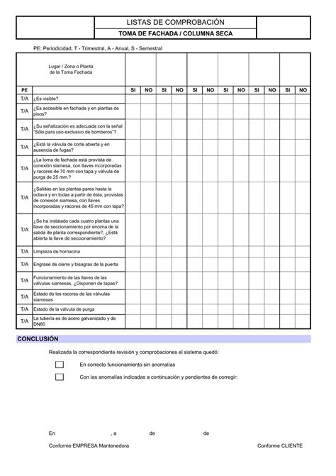 LISTAS DE COMPROBACIÓN S