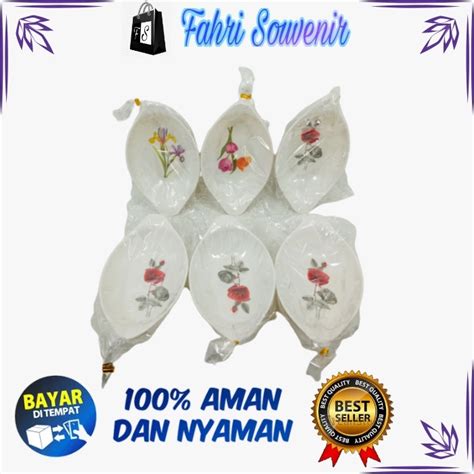 Jual Souvenir Pernikahan Mangkok Melamin Perahu Oval Kemasan Plastik