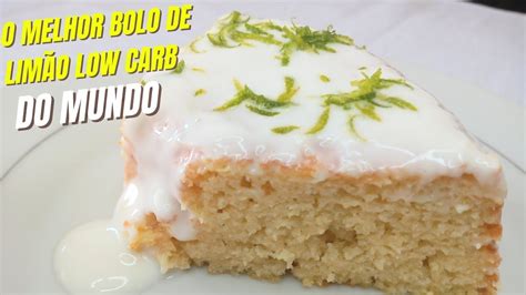 Descobrir 56 Imagem Bolo De Limao Low Carb Br Thptnganamst Edu Vn