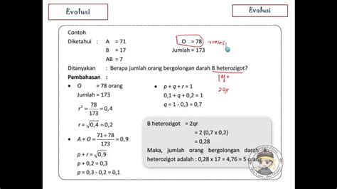 Soal Dan Pembahasan Hukum Hardy Weinberg