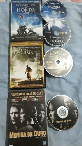 Dvd A Conquista Da Honra Cartas Iwo Jima menina De Ouro A26 Frete grátis