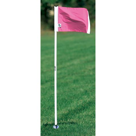 Kwik Goal Pink Official Corner Flags Set Of 4 Soccercom