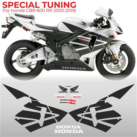 Exclusive Design Decals Set Honda Cbr 600rr Etsy