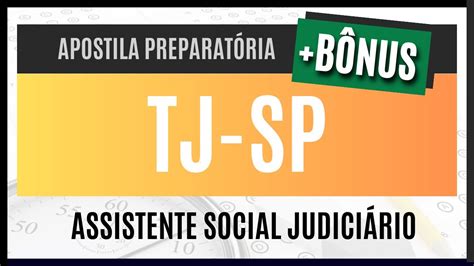 Apostila Para Assistente Social Judici Rio Concurso Tj Sp Youtube